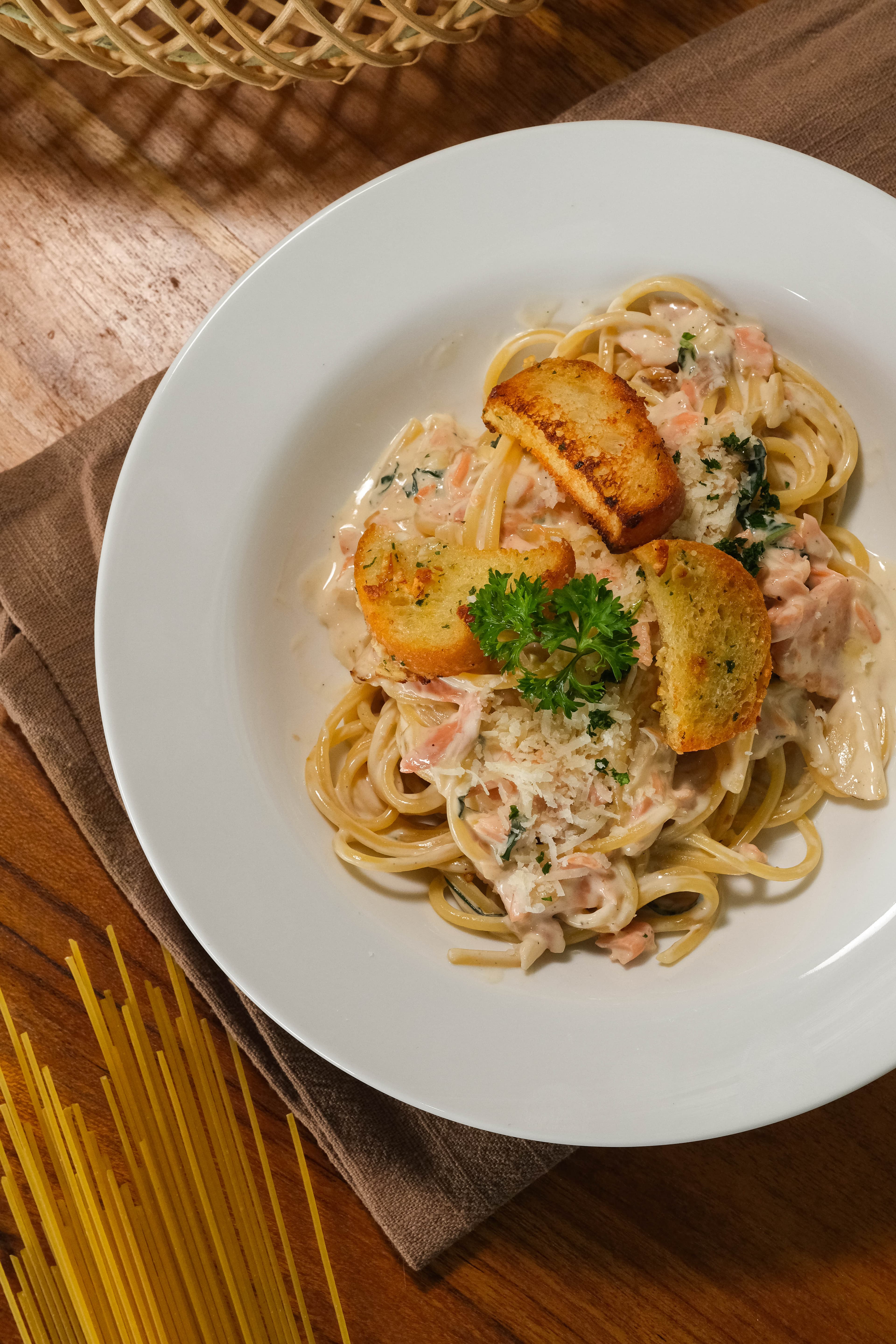 Salmon Pasta